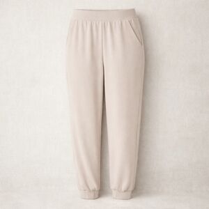 Lazypants Hacci Knit Joggers Peached Soft 4 Way Stretch Pants New